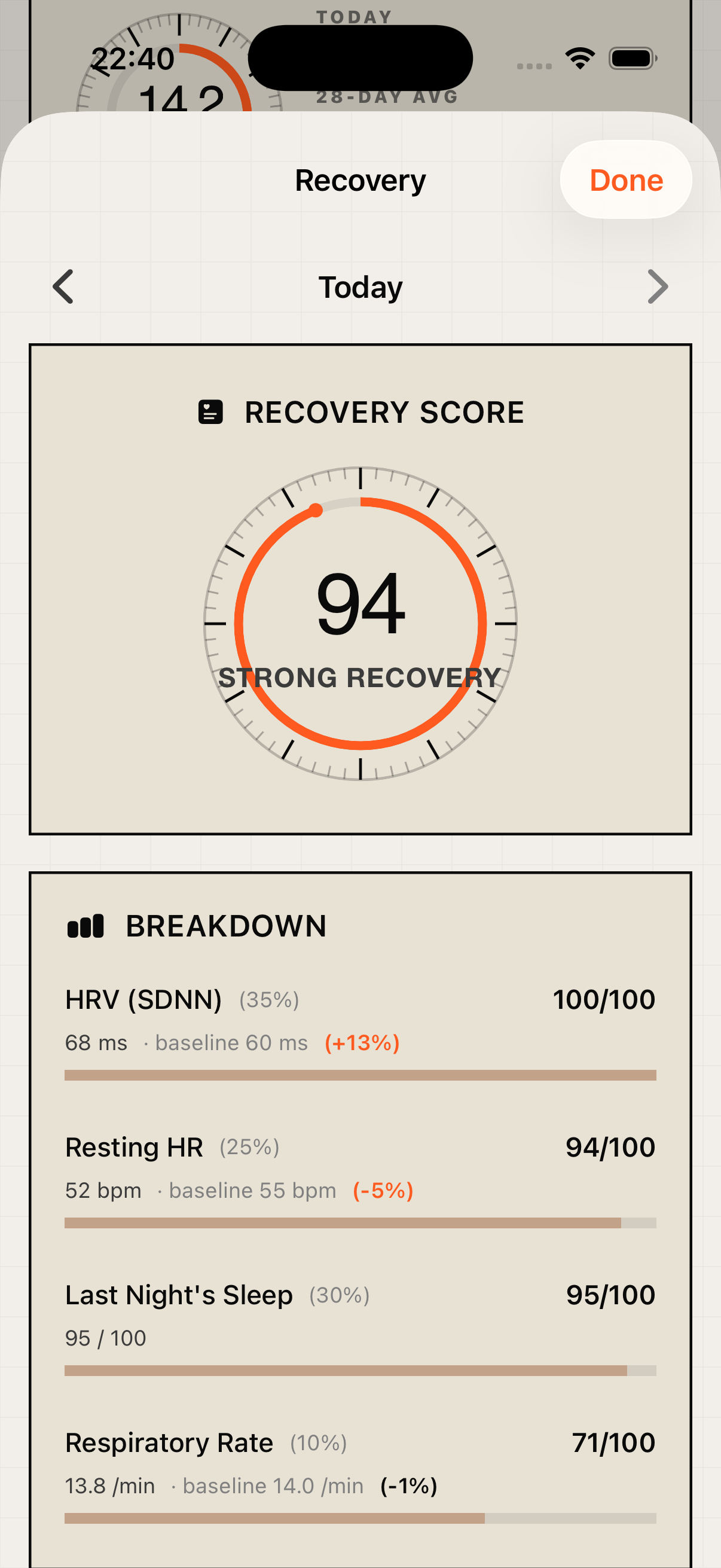 Recovery